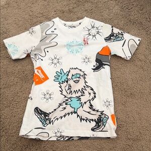 Nike Graphic Tee with Yeti Design